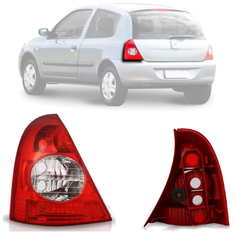 Lanterna Traseira Clio Hatch 2003 A 2010 Lado Esquerdo Motorista
