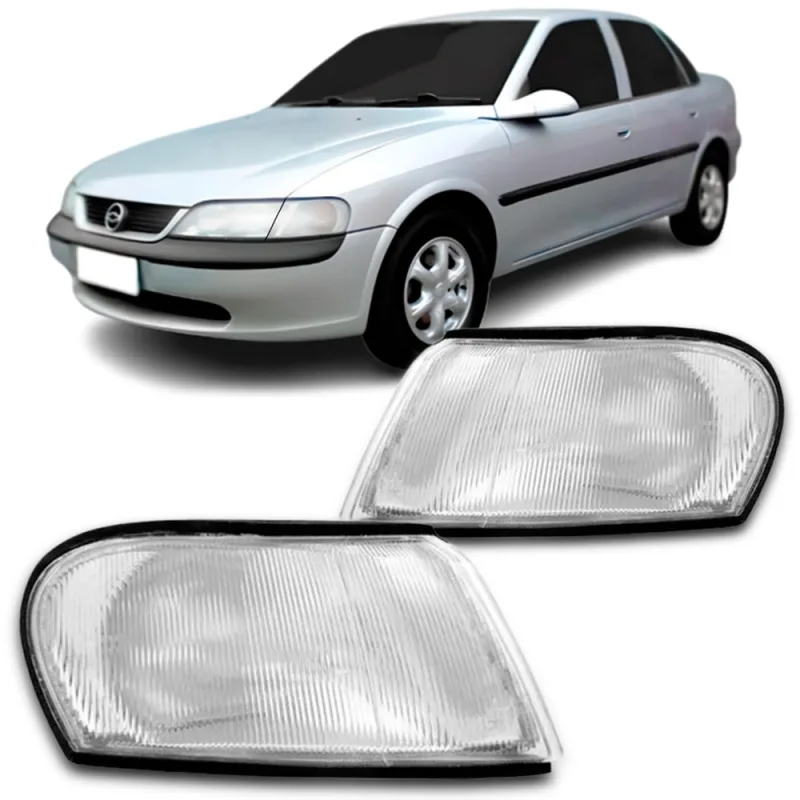 Lanterna Dianteira Pisca Vectra 1996 A 1999 Lado Direito Cristal Plastico