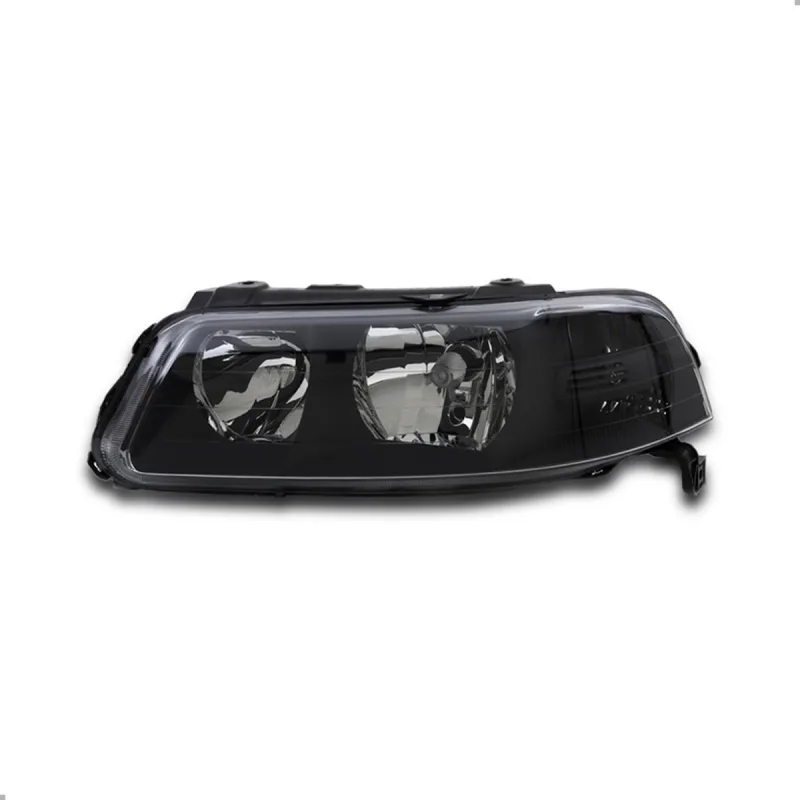Farol Gol Parati Saveiro G3 2000 A 2005 Lado Esquerdo Foco Duplo Mascara Negra (r26087)(c32736)